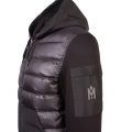 Mens Black Will Padded Hooded Jacket 59839 by Mackage from Hurleys