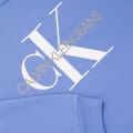 Womens Regatta Blue Monogram Logo Crew Sweat Top 26490 by Calvin Klein from Hurleys