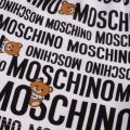 Baby Optic White Toy Print Sweat Shorts 58539 by Moschino from Hurleys
