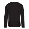 Mens Black/Blue Small Logo Regular Fit L/s T Shirt 48057 by Emporio Armani Bodywear from Hurleys