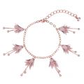 Womens Rose Gold & Baby Pink Fortina Mini Fuschia Bracelet 24487 by Ted Baker from Hurleys