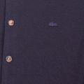 Mens Navy Branded Knitted Overshirt 48762 by Lacoste from Hurleys