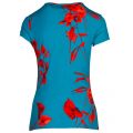 Womens Turquoise Dillia Fantasia Fitted S/s T Shirt 37536 by Ted Baker from Hurleys