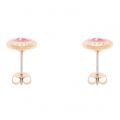 Womens Rose Gold & Mid Pink Eisley Earrings Studs 66778 by Ted Baker from Hurleys