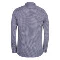 Mens Navy Jenkins Geo L/s Shirt 29252 by Ted Baker from Hurleys