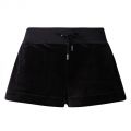 Womens Black Eve Velour Shorts 106981 by Juicy Couture from Hurleys