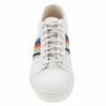 Womens White Lapin Multicoloured Stripe Trainers 35655 by PS Paul Smith from Hurleys