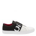 Mens White/Black Futurism_Slon Trainers 37801 by HUGO from Hurleys