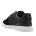 Mens Black Cosmo_Tenn Trainers 42738 by BOSS from Hurleys