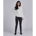 Womens Off White Drifting Button Knitted Jumper 81970 by Barbour International from Hurleys