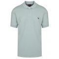 Mens Mint Classic Zebra Regular Fit S/s Polo Shirt 40872 by PS Paul Smith from Hurleys