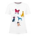 Womens White Dog Days S/s T Shirt 52451 by PS Paul Smith from Hurleys