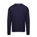 Mens Navy Heritage Logo Sweat Top 55480 by Replay from Hurleys