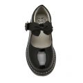 Girls Black Patent Audrey Bow Shoes (26-38) 44946 by Lelli Kelly from Hurleys