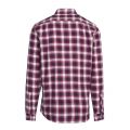 Mens Red Flannel Check Regular Fit L/s Shirt 48748 by Lacoste from Hurleys