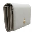 Womens Ivory/Gold Orb Victoria Saffiano Long Card Purse 77380 by Vivienne Westwood from Hurleys