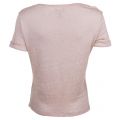 Womens Beige V Neck S/s Tee Shirt 69800 by Armani Jeans from Hurleys