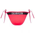 Womens Diva Pink Tie Side Bikini Briefs 20482 by Calvin Klein from Hurleys