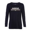 Womens Black Spada L/s T Shirt 79271 by Barbour International from Hurleys