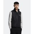 Mens Jet Black Double Zip Packable Gilet 105330 by Lyle and Scott from Hurleys