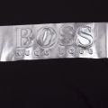 Casual Womens Black/Silver Teshine S/s T Shirt 51509 by BOSS from Hurleys
