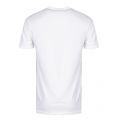 Mens White Maple Arm S/s T Shirt 31572 by Dsquared2 from Hurleys