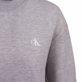 Womens Bright White Embroidered Logo Sweat Top 78074 by Calvin Klein from Hurleys
