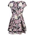 Womens Black Multi Enoshima Jacquard Skater Dress 21234 by French Connection from Hurleys