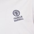 Mens White Small Logo S/s Tee Shirt 7833 by Franklin + Marshall from Hurleys