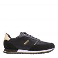 Mens Black Parkour-L Runn Trainers 105959 by BOSS from Hurleys