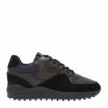 Mens Black Gloss Woven Santa Monica Trainers 53251 by Android Homme from Hurleys