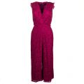 Womens Wine Millie Jumpsuit 62913 by Forever Unique from Hurleys
