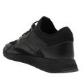Mens Black Titanium_Runn Leather Mix Trainers 88700 by BOSS from Hurleys
