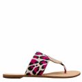 Womens Pink Norena Animal Sandals 41409 by Moda In Pelle from Hurleys