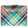 Anglomania Womens Green Shuka Tartan Small Wallet 36248 by Vivienne Westwood from Hurleys