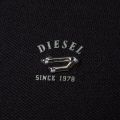 Mens Black T-Yahei S/s Polo Shirt 56654 by Diesel from Hurleys