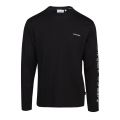 Mens Black Logo Coordinates L/s T Shirt 102887 by Calvin Klein from Hurleys