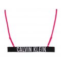 Womens Royal Pink Logo Band Bralette Bikini Top 105255 by Calvin Klein from Hurleys