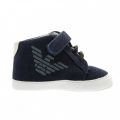 Baby Navy Branded Trainers (15-19) 66383 by Armani Junior from Hurleys