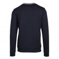 Athleisure Mens Navy Salbo 1 Crew Sweat Top 95556 by BOSS from Hurleys