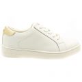 Girls White Zia Ivy Irving Trainers (31-36)