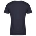 Casual Mens Dark Blue Topwork S/s T Shirt 26310 by BOSS from Hurleys