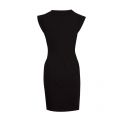 Womens Black Gold Logo Midi Dress 43743 by Versace Jeans Couture from Hurleys