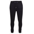 Mens Black Cuffed Sweat Pants 22321 by Emporio Armani from Hurleys