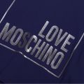 Mens Electric Blue Textured Foil Regular Fit S/s T Shirt 43149 by Love Moschino from Hurleys