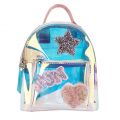 Girls Iridescent Star Backpack 75683 by Mayoral from Hurleys