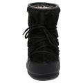Womens Black Monaco Low Fur Boots 96271 by Moon Boot from Hurleys