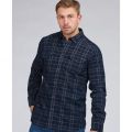 Mens Navy 1857 Check L/s Shirt 93936 by Barbour Steve McQueen Collection from Hurleys