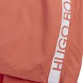 Mens Salmon Dolphin Side Logo Swim Shorts 74117 by BOSS from Hurleys