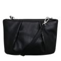 Womens Black Twisted Clutch Cross Body Bag 100936 by Calvin Klein from Hurleys